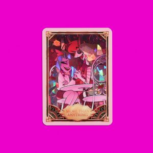 Hazbin Hotel Trading Cards More Than Anything Cracked Ice Promo Card (PR-11)