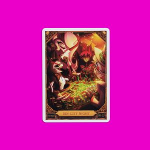 Hazbin Hotel Trading Cards Sin City Night Promo Card (PR-27)