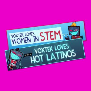 VoxTek Bumper Sticker Set