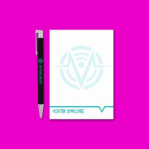 VoxTek Employee Notepad & Pen Set