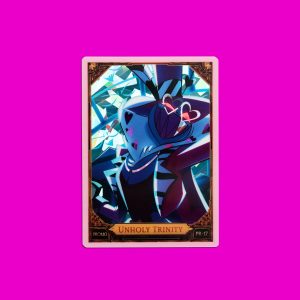 Hazbin Hotel Trading Cards Unholy Trinity Cracked Ice Promo Card (PR-17)