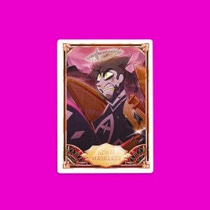 Hazbin Hotel Trading Cards Adam Maskless Promo Card (PR-07)