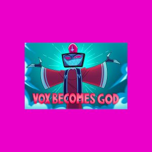 Vox Becomes God Vox Graphics Poster